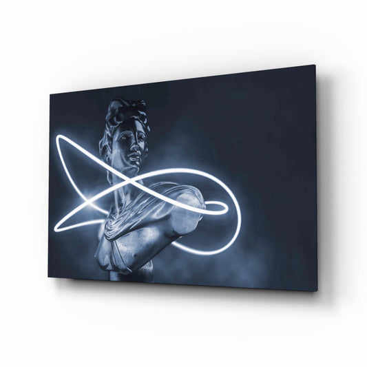 Abstract Art Glass Wall Art