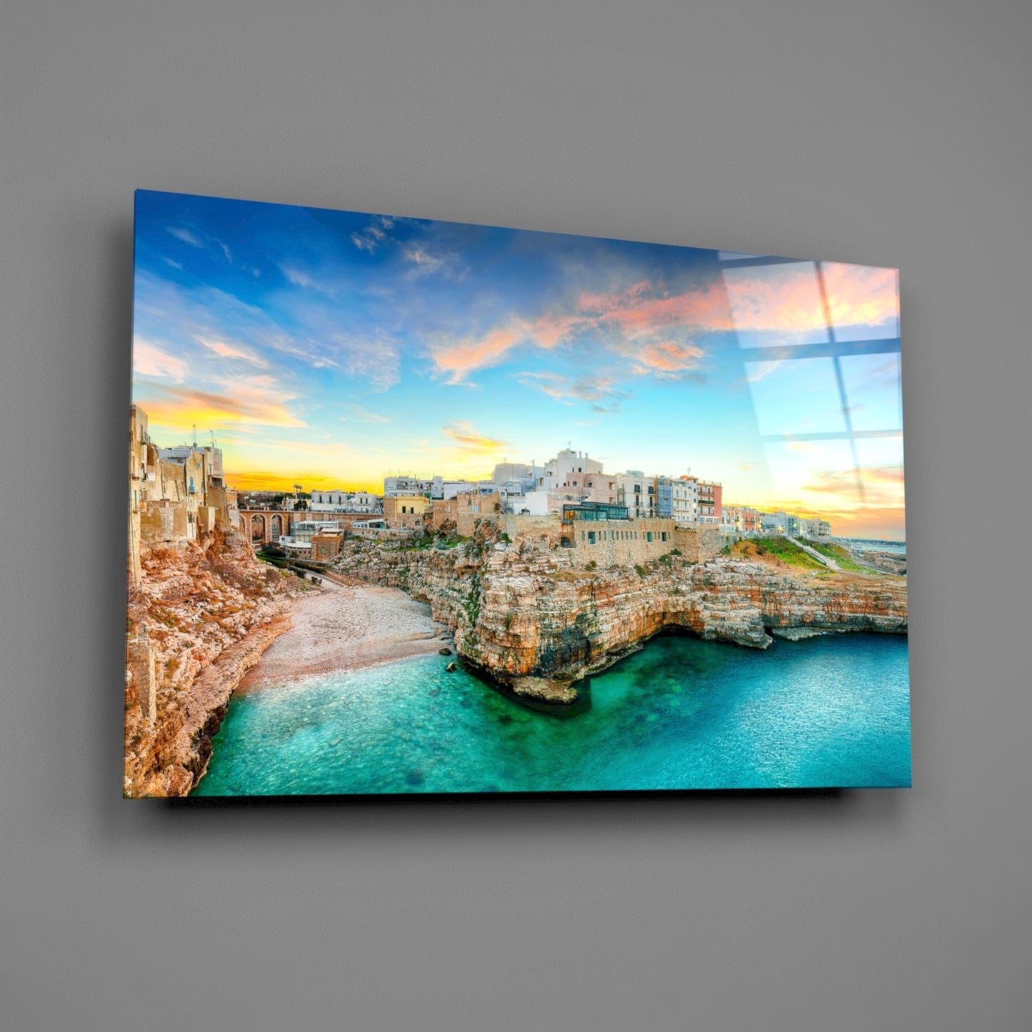 Jules Verne Glass Wall Art