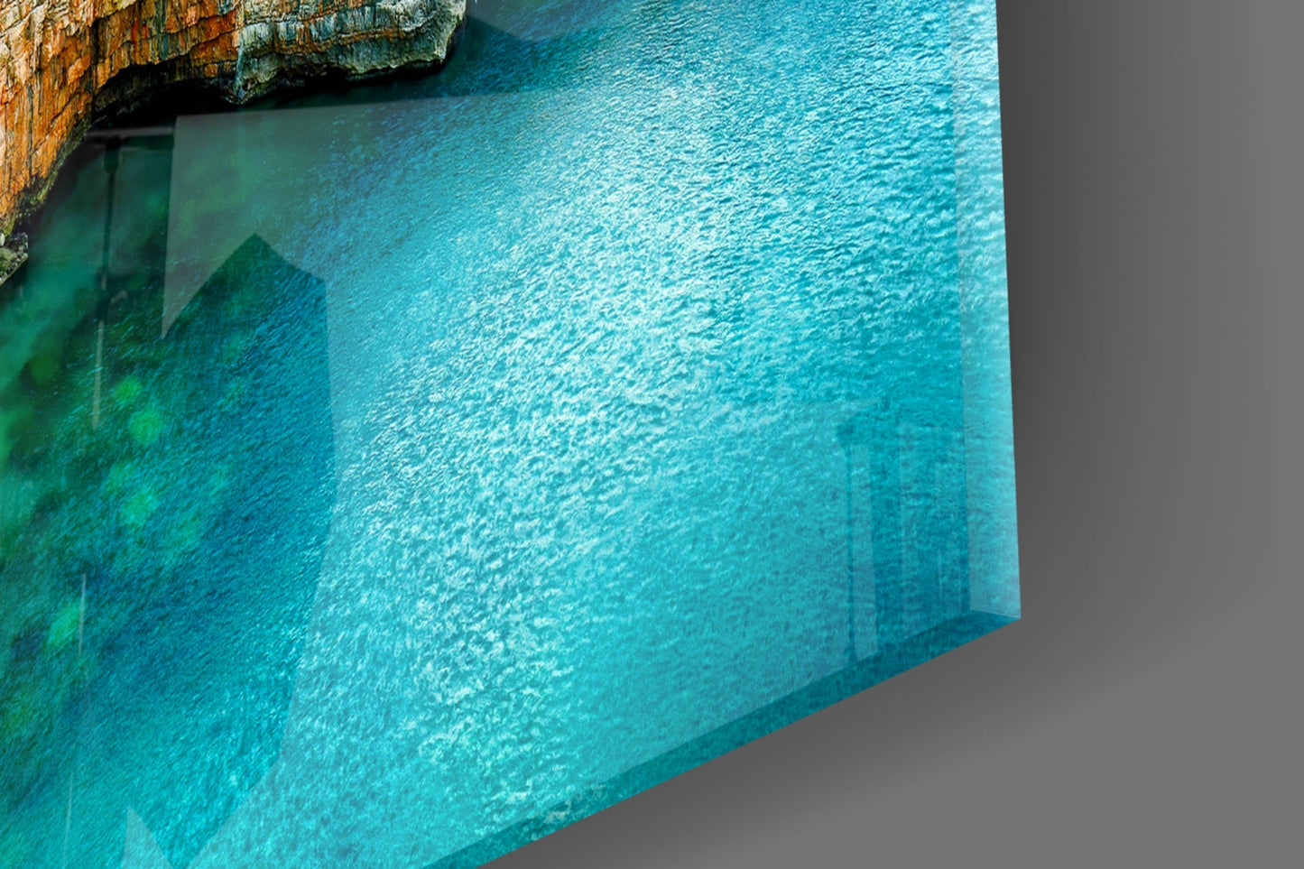 Jules Verne Glass Wall Art