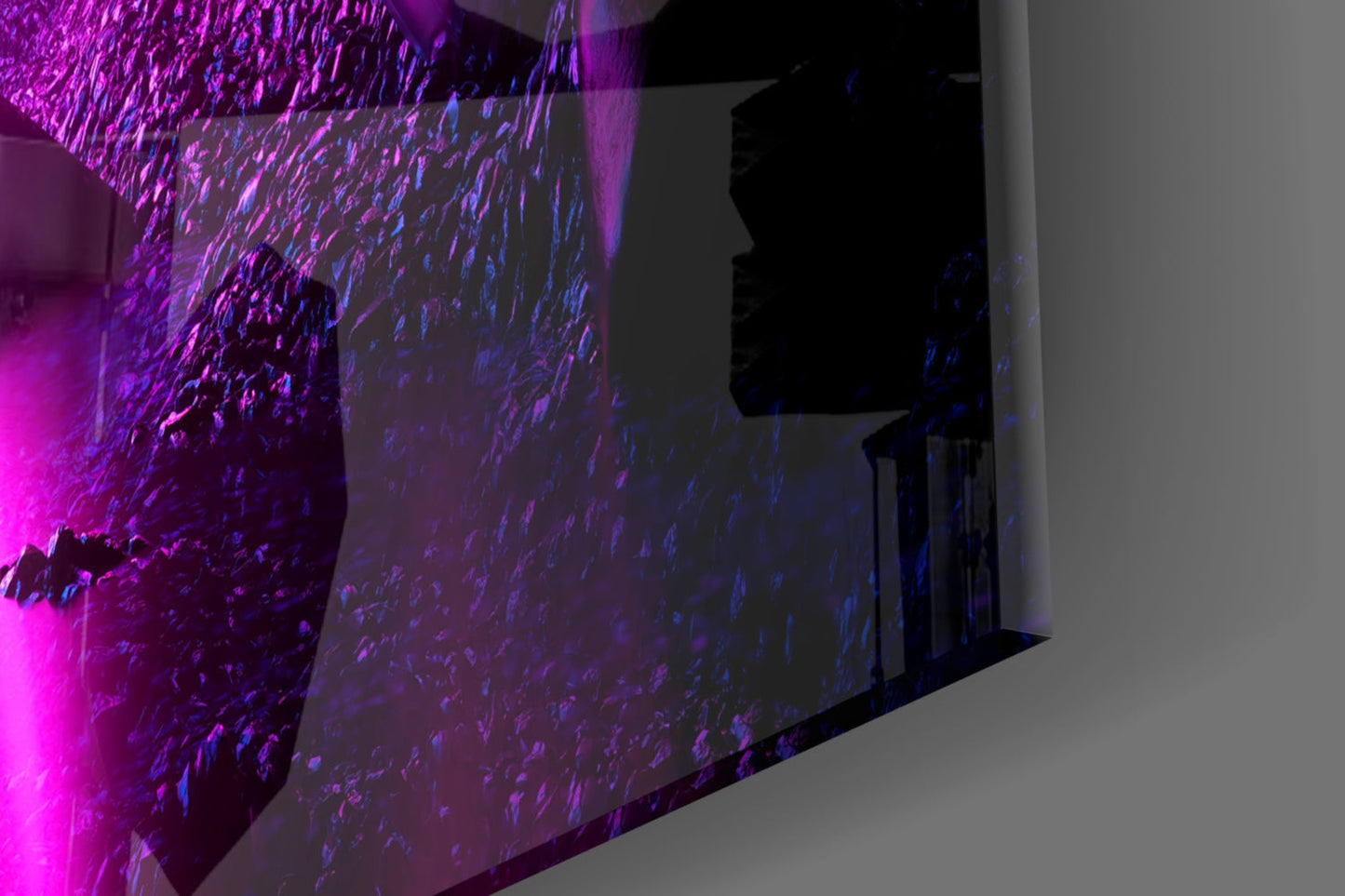 Abstract Art Glass Wall Art