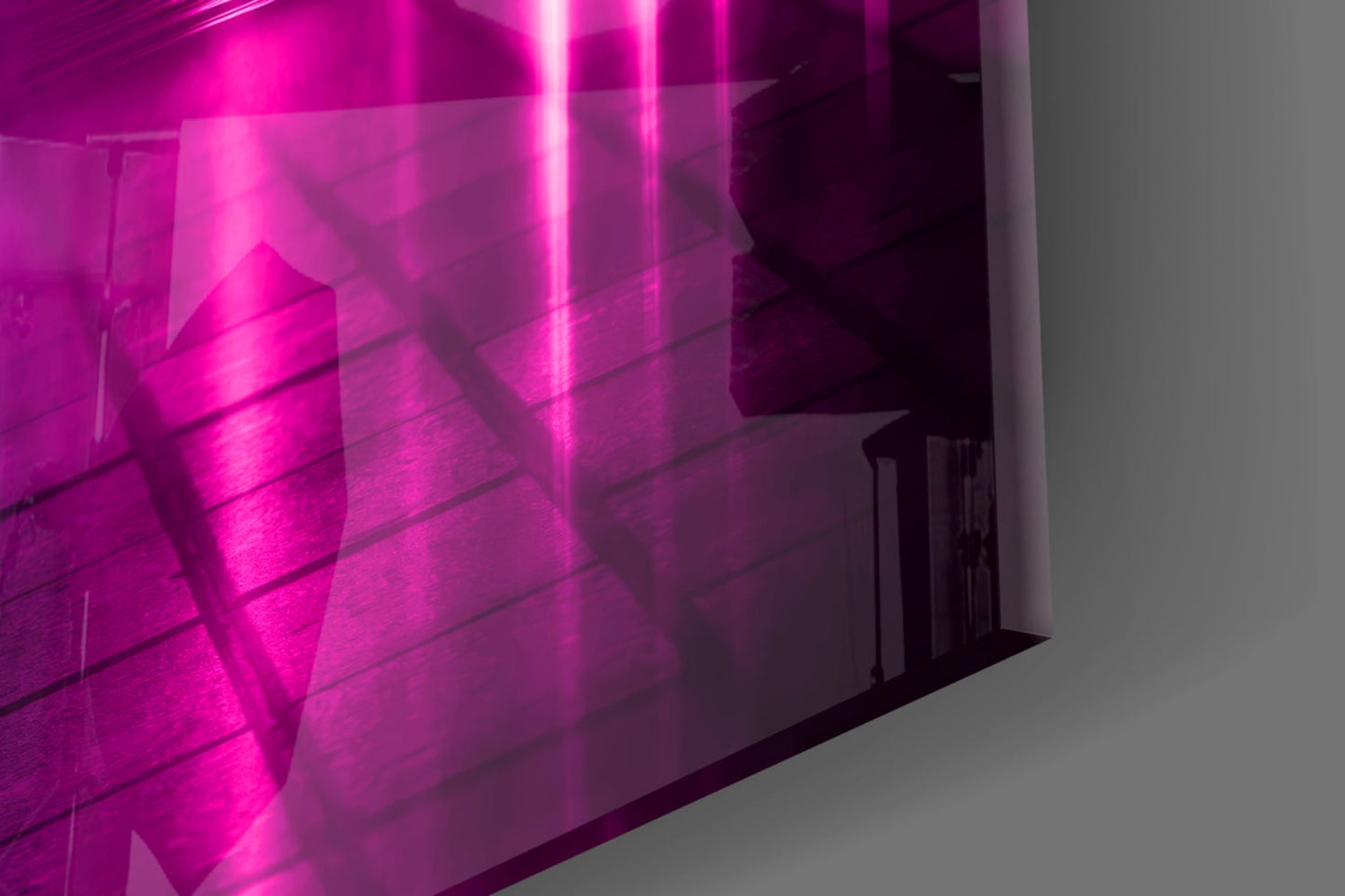 Abstract Art Glass Wall Art