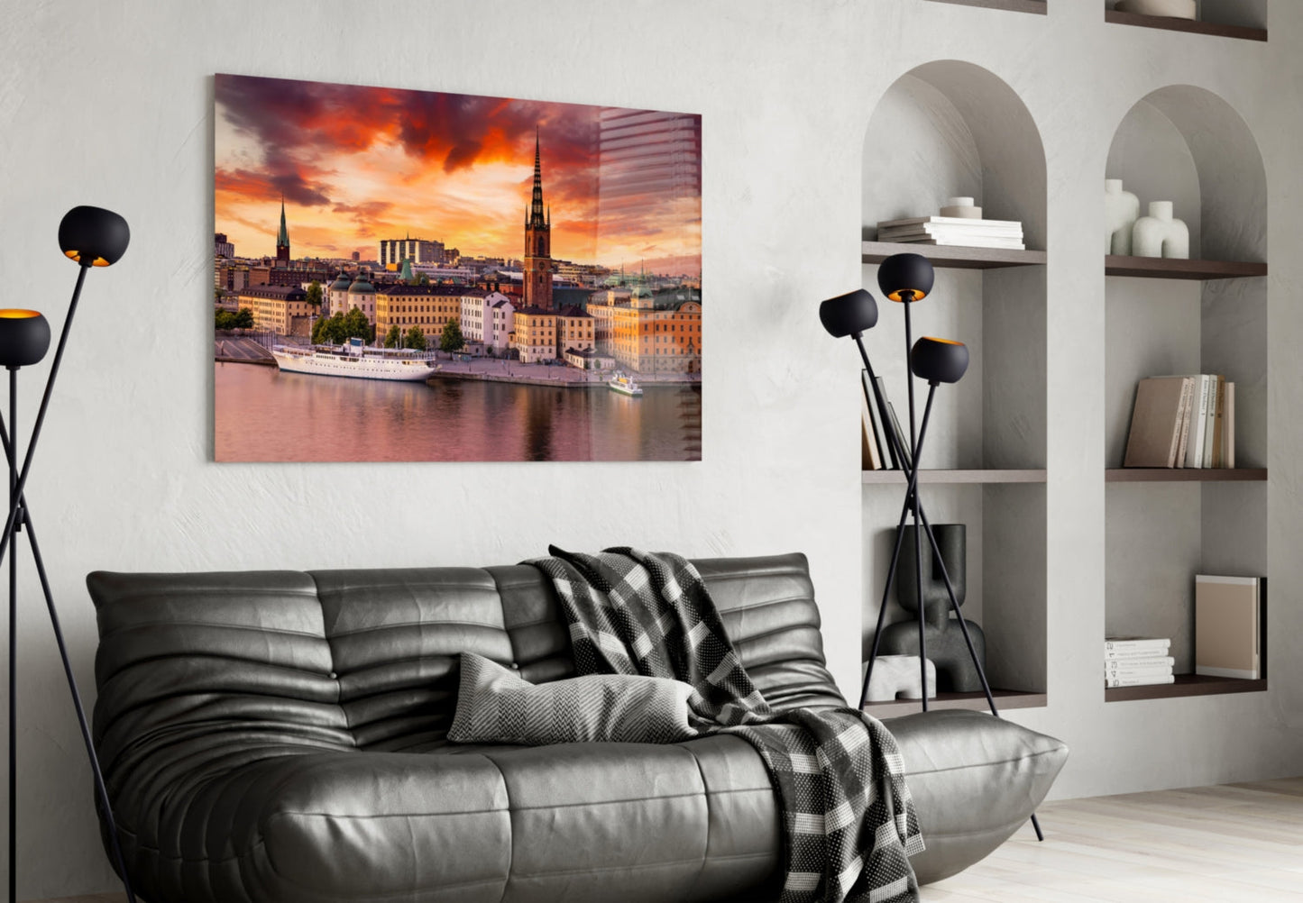 Stockholm Glass Wall Art