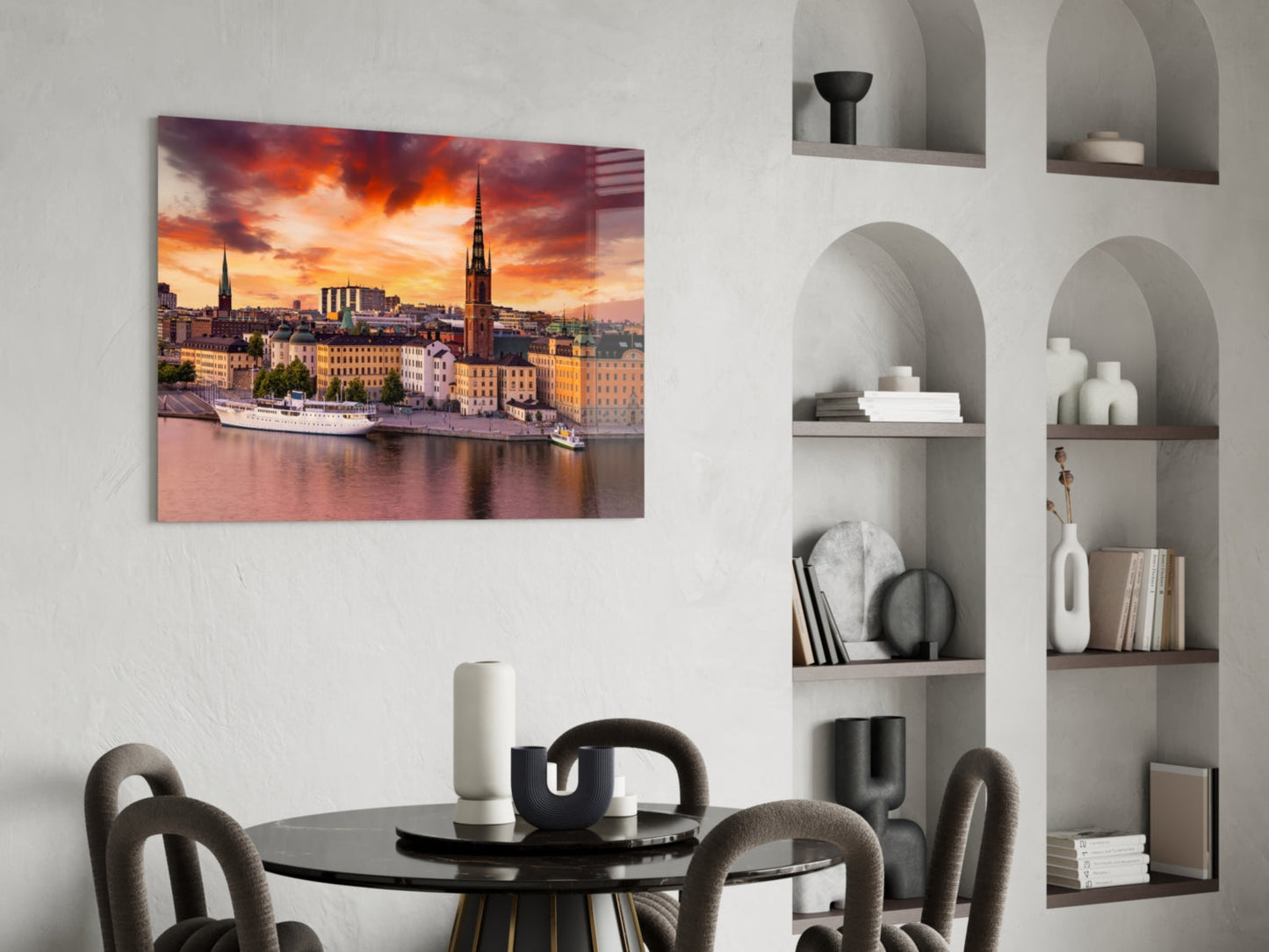 Stockholm Glass Wall Art