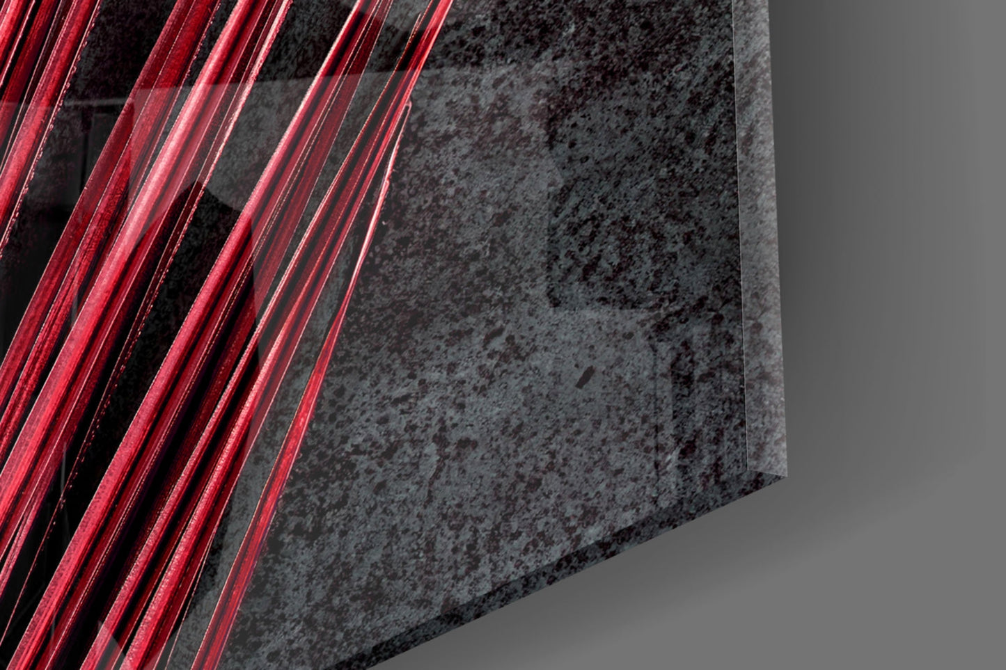Areca Bunch Glass Wall Art