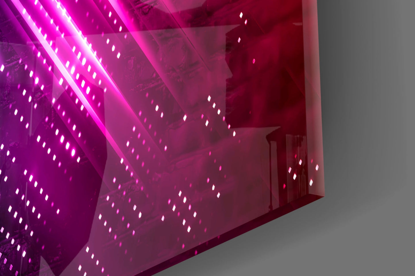 Abstract Art Glass Wall Art