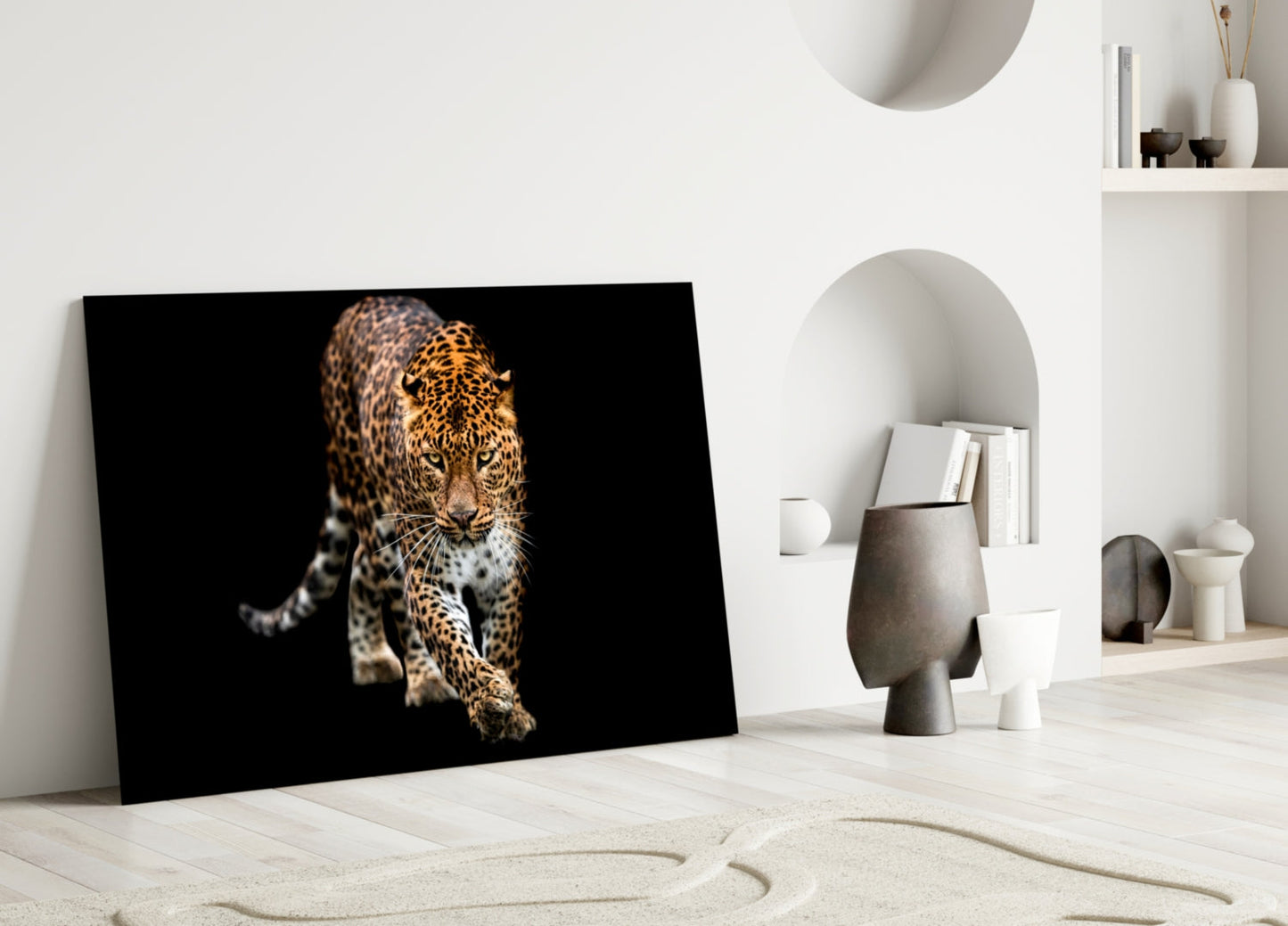Tiger Glass Wall Art