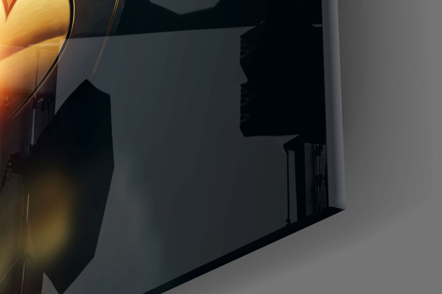 Gambler's Guns Glass Wall Art