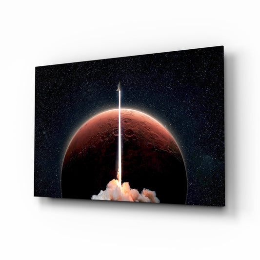 Abstract Art Glass Wall Art