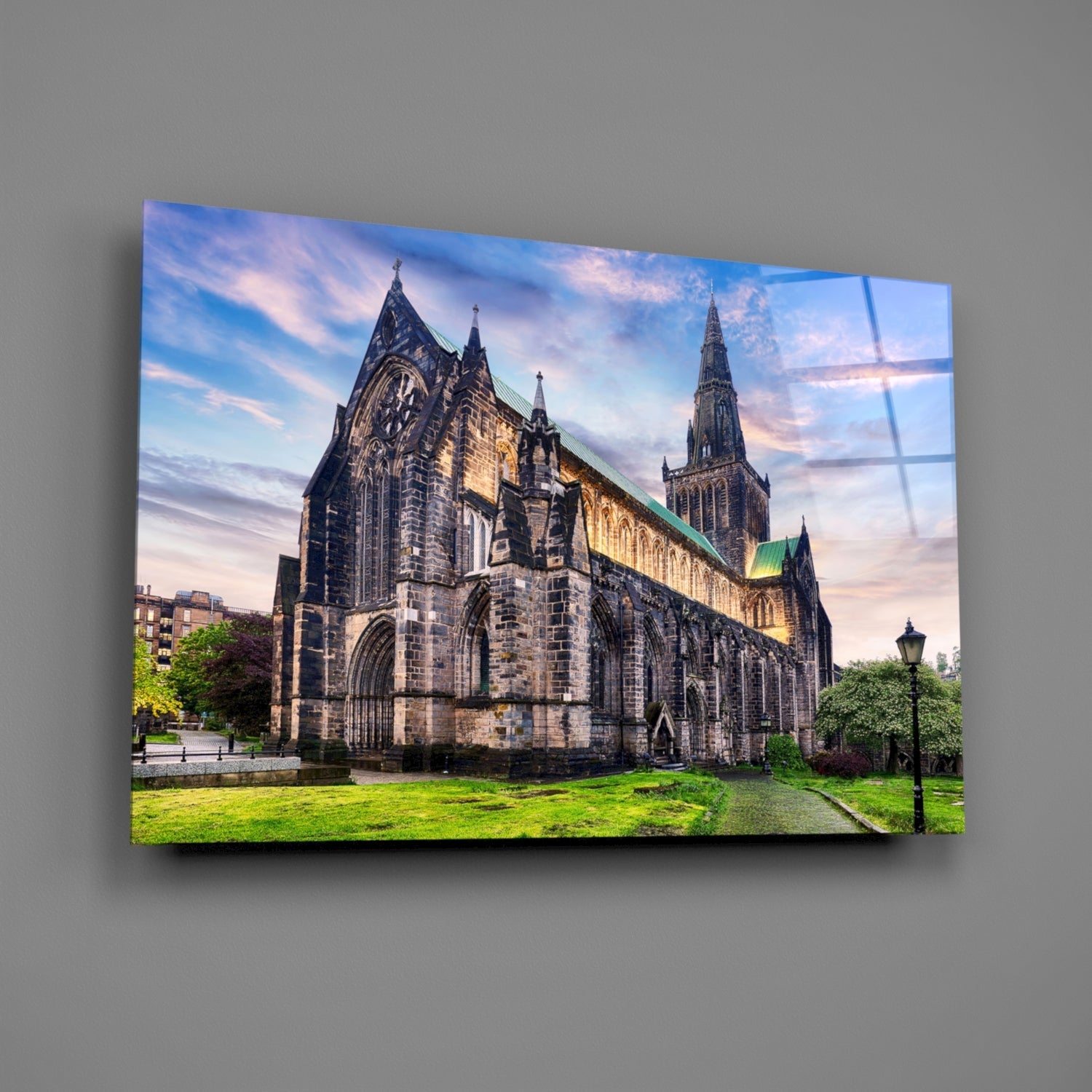 Glasgow Cathedral Glass Wall Art-1