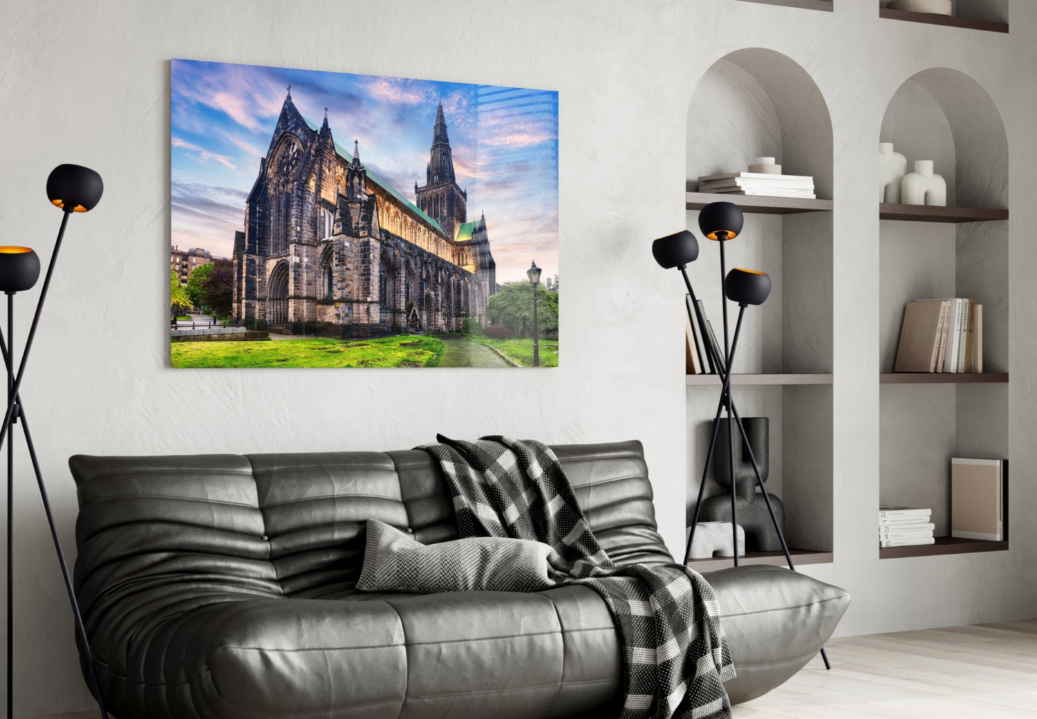 Glasgow Cathedral Glass Wall Art-3