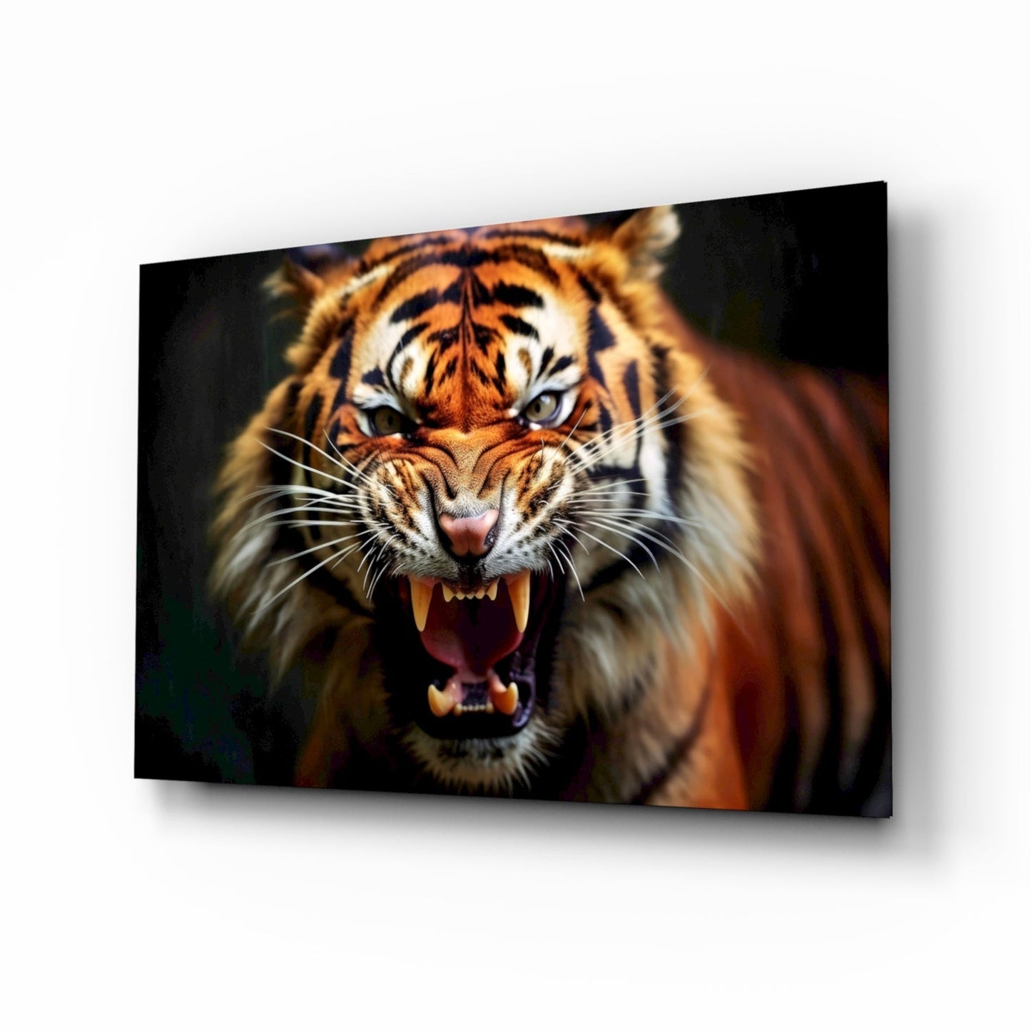 Tiger Glass Wall Art-0