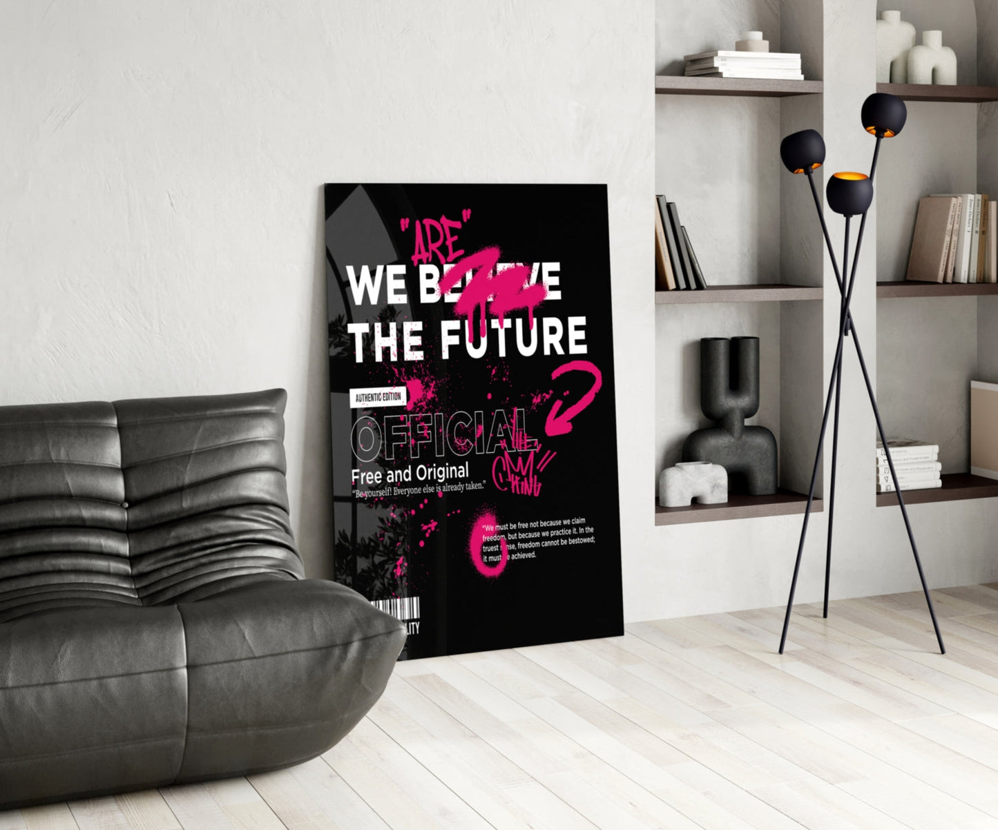 Future Glass Wall Art