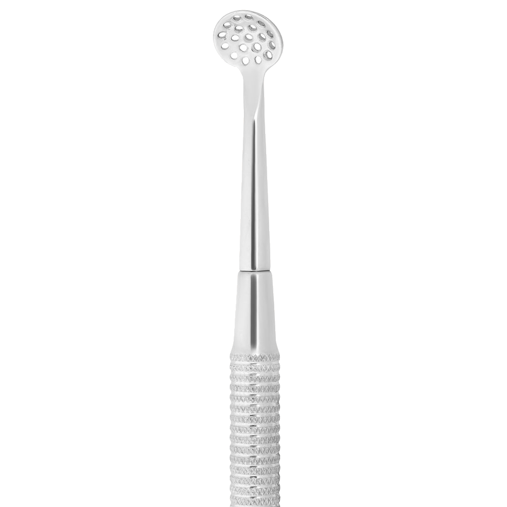 STALEKS PRO EXPERT 20 TYPE 2 BLACKHEAD REMOVER TOOL DOUBLE-ENDED SPOON UNO+ ROUND 19 HOLES ZE-20/2- STALEKS™-1