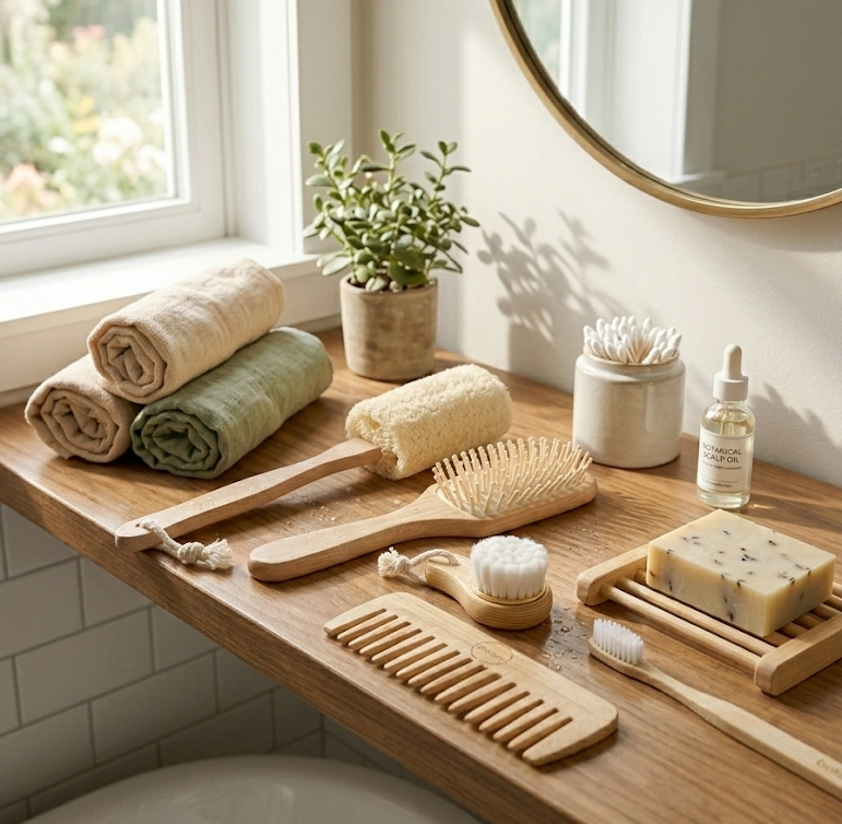 Zero-Waste Bath Accessories Bundle-1