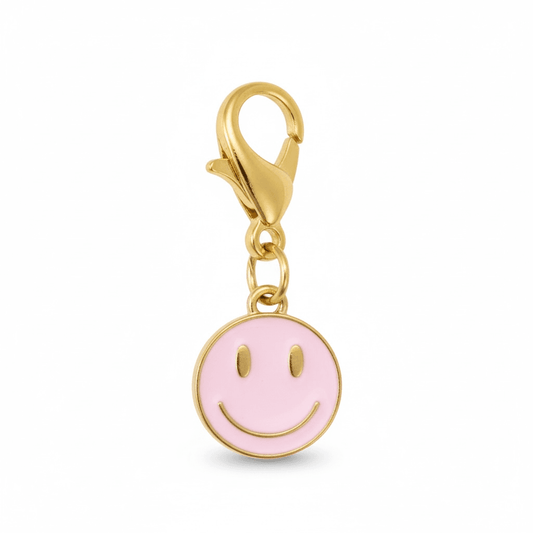 Smiley Face Zipper Charm for Joyful Style