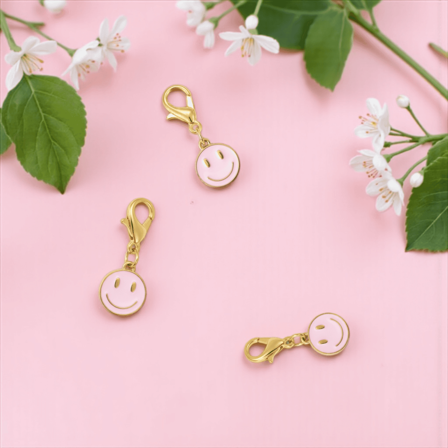 Smiley Face Zipper Charm for Joyful Style