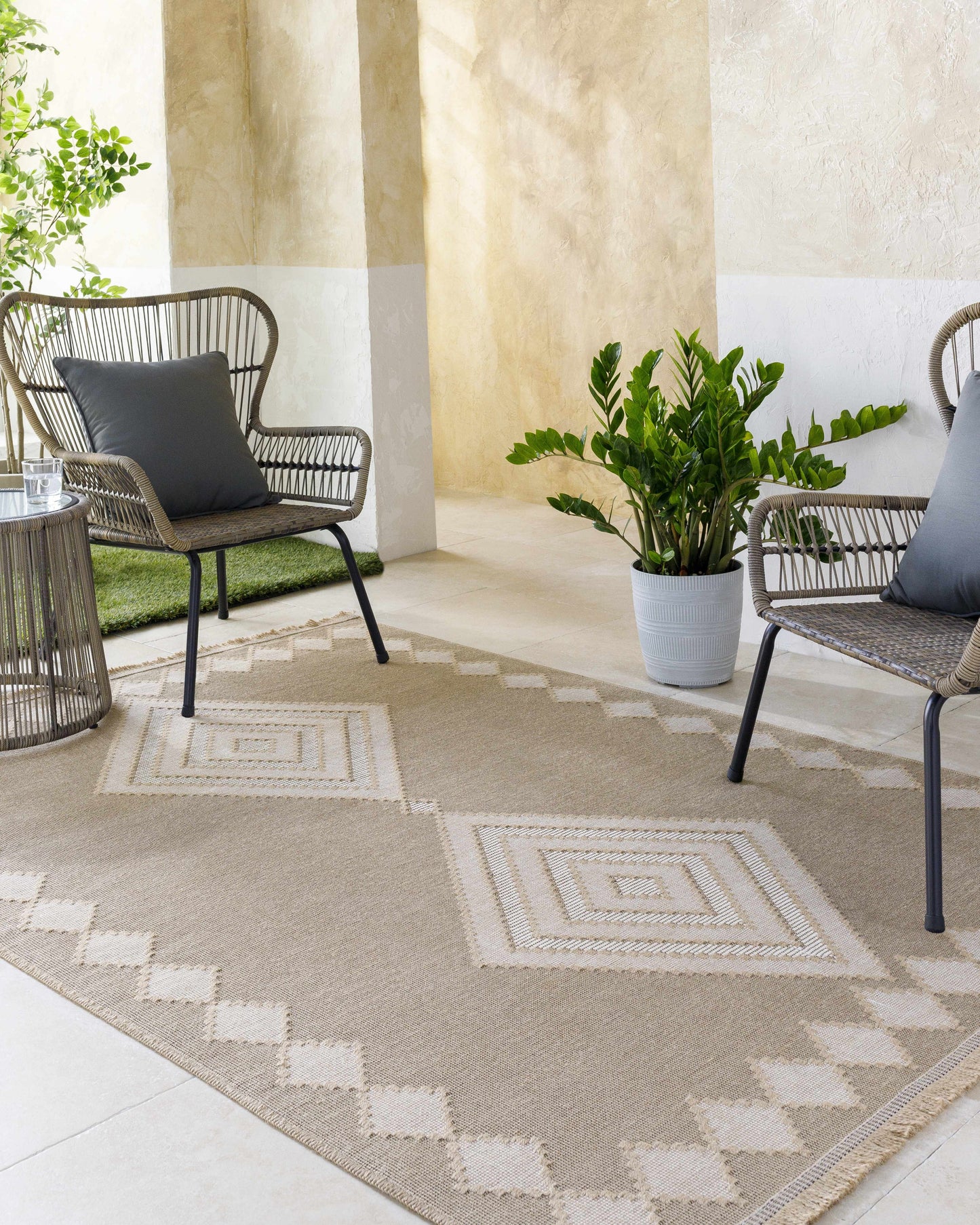 Ziggy Washable Jute Rug-0