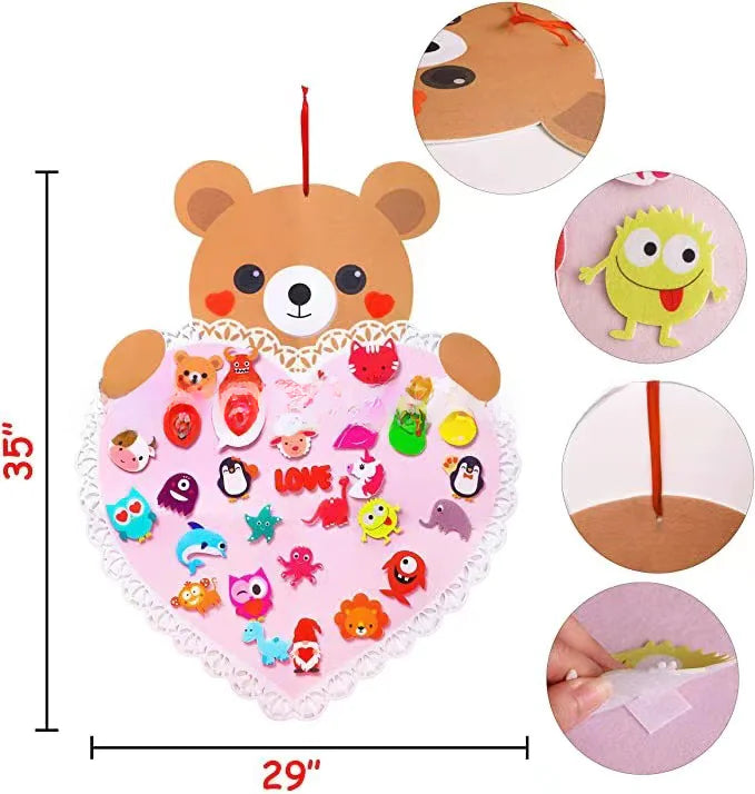 Easter DIY Felt Decoration for Kids